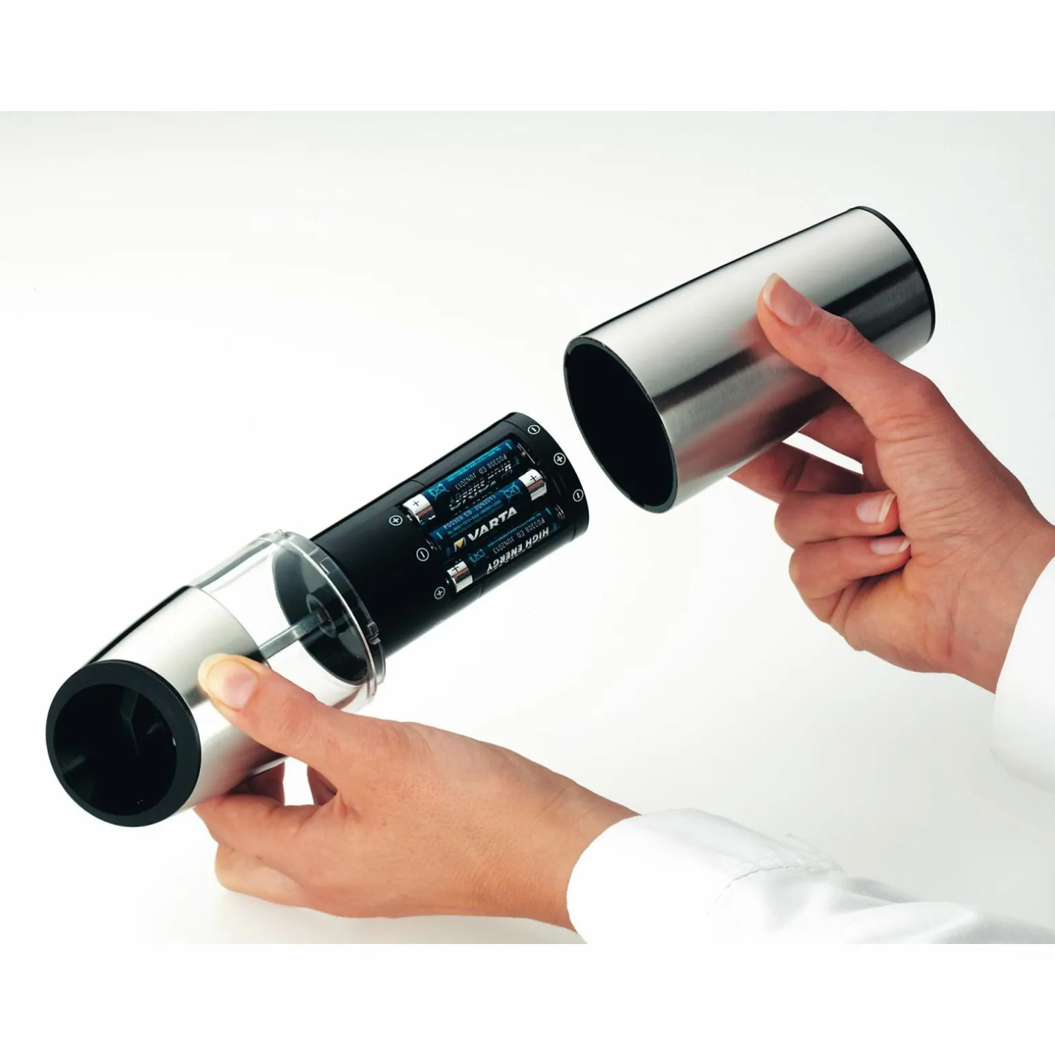 WMF Elektrische Mühle silberfarben