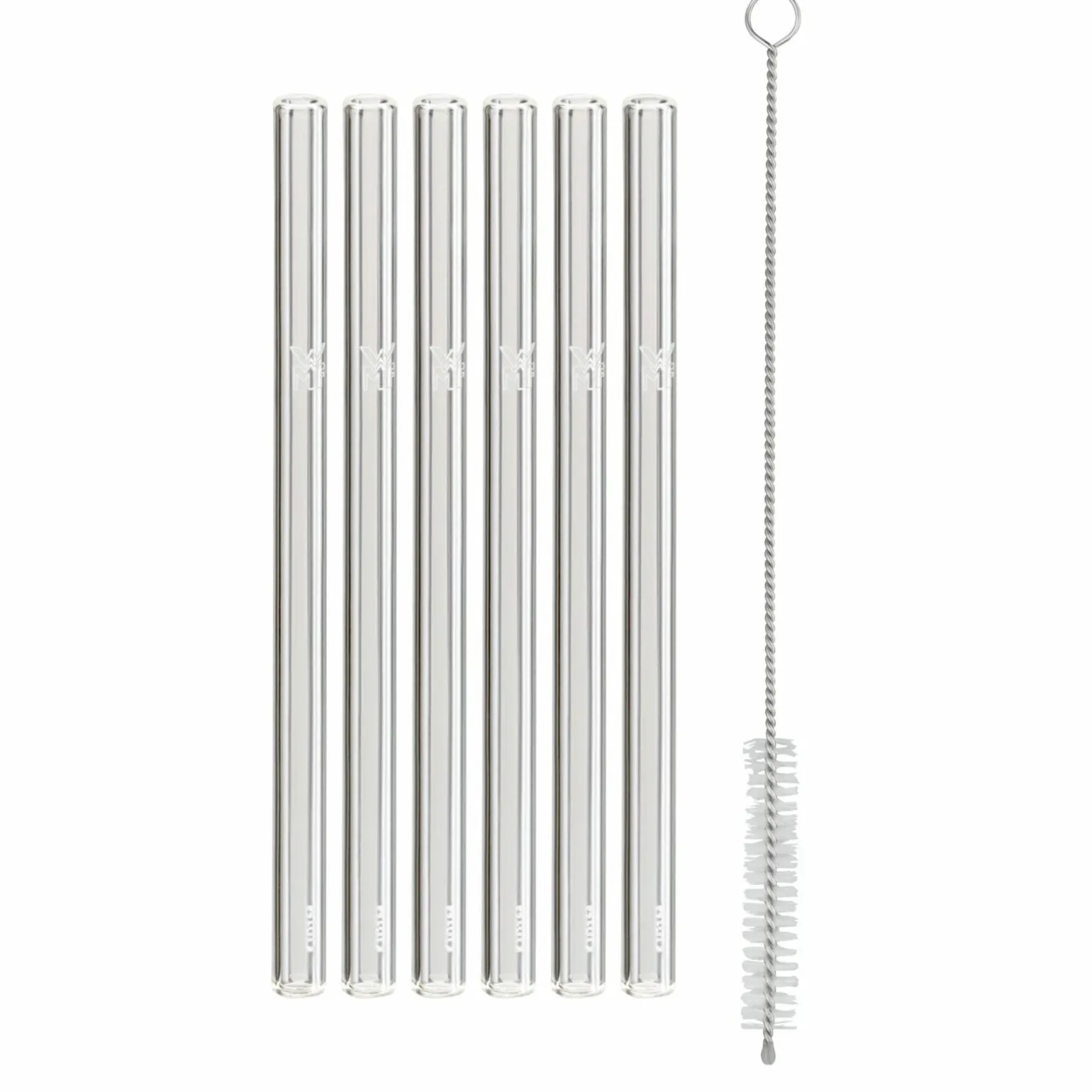 WMF 6er Trinkhalm 15cm transparent