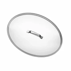 WMF Fischpfanne m. Deckel 26x38cm silberfarben