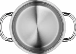 WMF Fleischtopf m. Deckel 12cm silberfarben