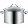 WMF Fleischtopf mit Deckel 24cm silberfarben