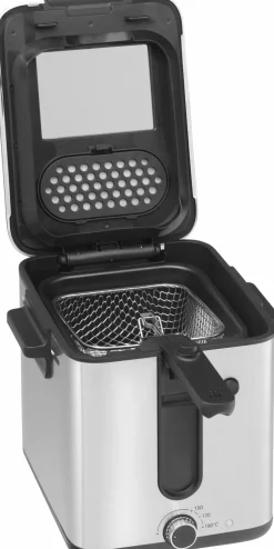 WMF Fritteuse silberfarben