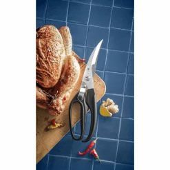 WMF Geflügelschere schwarzsilberfarben
