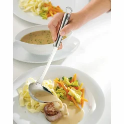 WMF Giesslöffel 28cm silberfarben