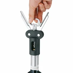 WMF Hebelkorkenzieher 20cm schwarzsilberfarben
