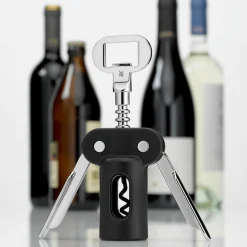 WMF Hebelkorkenzieher 20cm schwarzsilberfarben