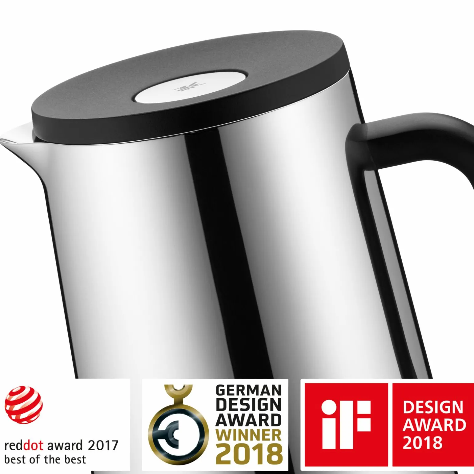 WMF Isolierkanne 1l silberfarben