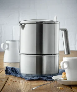 WMF Kaffee-/Teebereiter 6 Tassen silberfarben