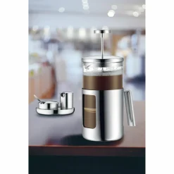 WMF Kaffee-/Teebereiter 8 Tassen silberfarben