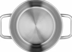 WMF Kochtopf mit Deckel 18cm silberfarben