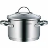WMF Kochtopf mit Deckel 16cm silberfarben