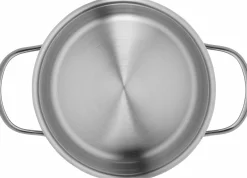 WMF Kochtopf mit Deckel 16cm silberfarben