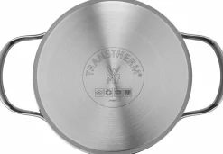 WMF Kochtopf mit Deckel 16cm silberfarben