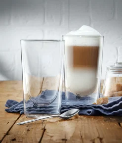 WMF Latte Macchiato Glas 2tlg transparent