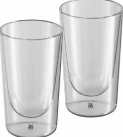 WMF Latte Macchiato Glas 2tlg transparent