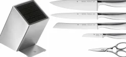 WMF Messerblock 6tlg silberfarben