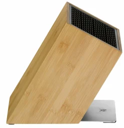 WMF Messerblock unbestückt braunsilberfarbenschwarz