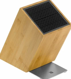 WMF Messerblock unbestückt braunsilberfarbenschwarz