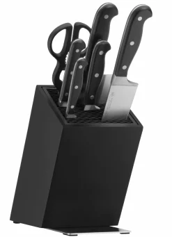 WMF Messerblock unbestückt schwarzsilberfarben