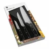 WMF Messerset 3tlg schwarzsilberfarben