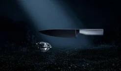 WMF Messerset 3tlg schwarzsilberfarben