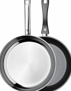 WMF Pfannenset 2tlg. schwarzsilberfarben