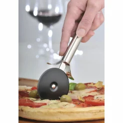 WMF Pizzaschneider 20cm schwarzsilberfarben