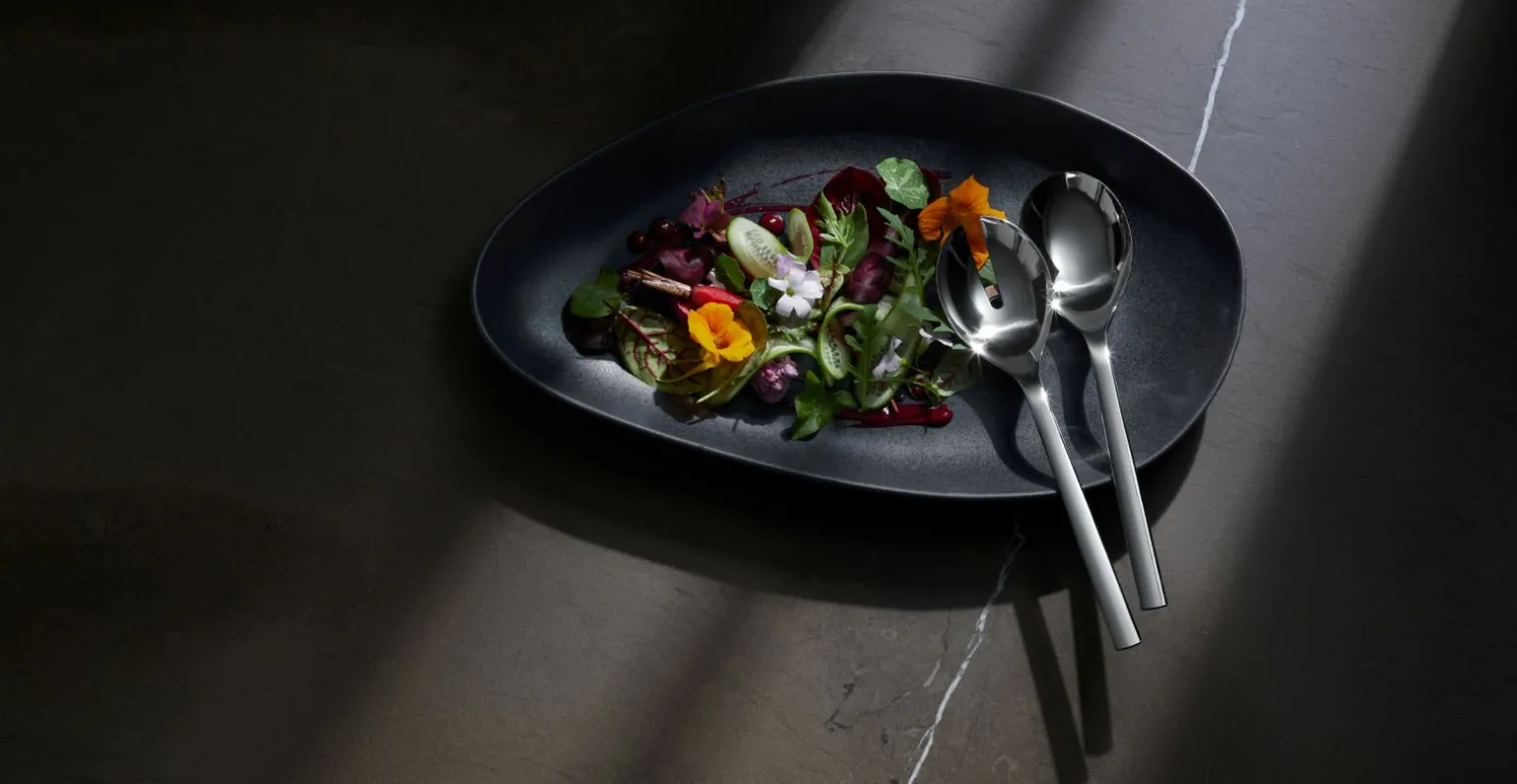 WMF Salatbesteck 30cm silberfarben