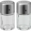 WMF Salz-/Pfefferstreuer-Set 2tlg. silberfarben