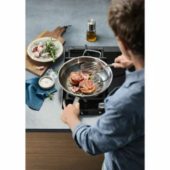 WMF Schmorpfanne 28cm schwarzsilberfarben