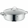WMF Schmorpfanne m. Deckel 28cm silberfarben