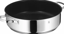 WMF Schmorpfanne m. Deckel 28cm silberfarben