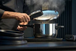 WMF Schnellkochtopf 4,5l silberfarben