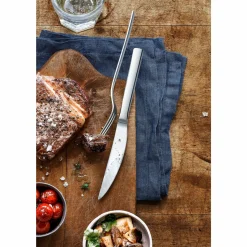 WMF Steakbesteck-Set 2tlg silberfarben