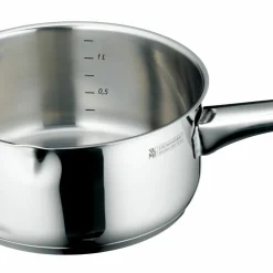 WMF Stielkasserolle 16cm silberfarben