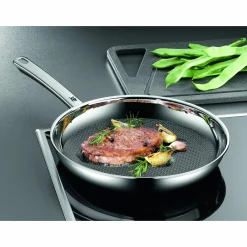 WMF Stielpfanne 28cm schwarzsilberfarben