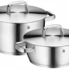 WMF Topfset 2tlg silberfarben