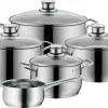 WMF Topfset 5tlg. silberfarben