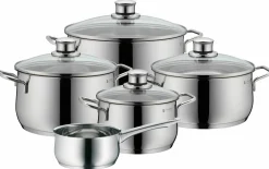 WMF Topfset 5tlg. silberfarben