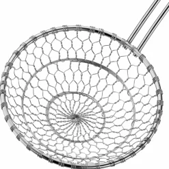 WMF Wok-Abseihlöffel 36cm silberfarben