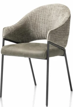 XOOON Armlehnstuhl grau