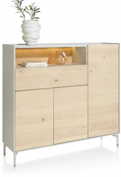 XOOON Highboard grau