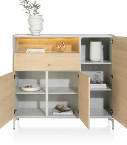 XOOON Highboard grau