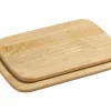 Zassenhaus 2er Schneidbrett 20x28cm braun