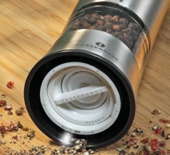 Zassenhaus Gewürzmühle transparentsilberfarben