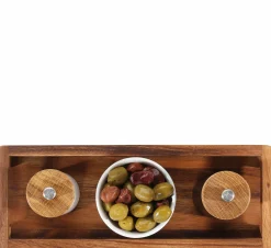 Zassenhaus Tablett 15x40cm braun