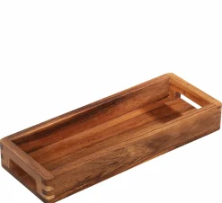 Zassenhaus Tablett 32x12cm braun