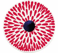 Zassenhaus Untersetzer 11cm rotweißblau