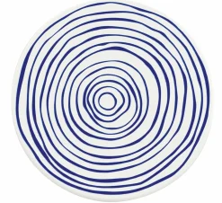 Zassenhaus Untersetzer 11cm weißblau