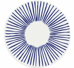 Zassenhaus Untersetzer 11cm weißblau